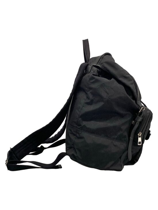 Gucci Backpack GG Pattern Black Leather main image 11